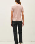 Caroline Cotton Crewneck T-Shirt