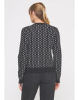 Polkadot Pearl Buttons Cardigan
