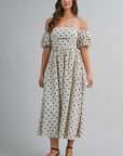Patricia Polka Dot Midi Dress