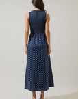 Isla Polka Dot Midi Dress
