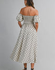 Patricia Polka Dot Midi Dress
