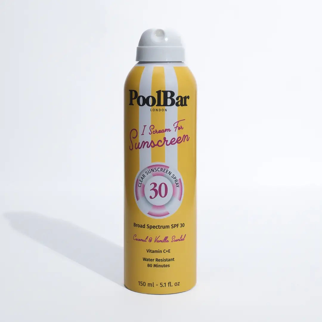 I Scream For Sunscreen SPF 30 Clear Sunscreen Spray