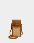 Porto Raffia Phone Bag