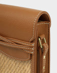 Porto Raffia Phone Bag