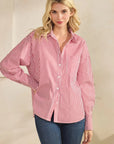 Sierra Stripe Button Down Shirt