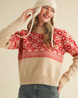 Marley Mock Neck Pullover Sweater
