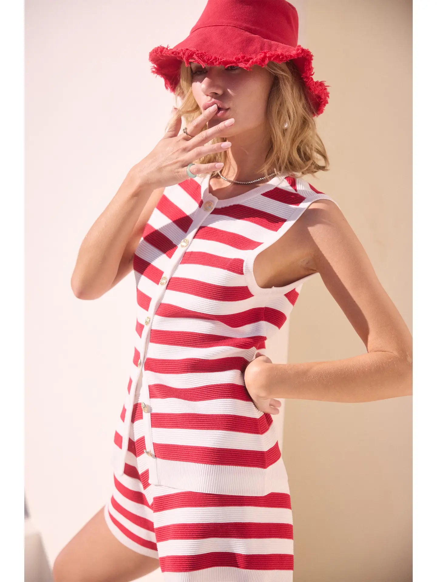 Sailor Stripe Sweater Top