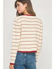 Darcie Striped Cardigan
