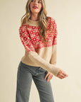 Marley Mock Neck Pullover Sweater