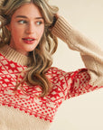 Marley Mock Neck Pullover Sweater