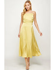 Reese Satin Midi Dress