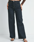 Relaxed Wide Leg Denim