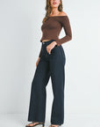 Relaxed Wide Leg Denim