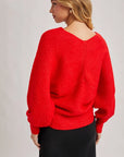 Wren Wrap Crossover Sweater