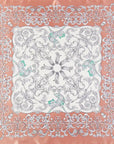 Vivienne Floral Square Satin Scarf
