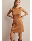 Sutton Suede Mini Dress