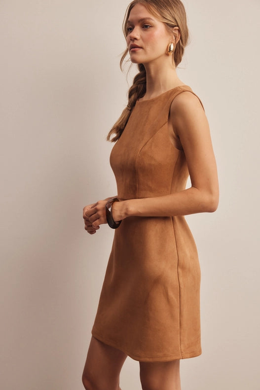 Sutton Suede Mini Dress