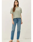 Petra Crewneck Box Tee
