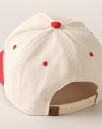 Put It On Santa's Tab Text Embroidery Baseball Cap