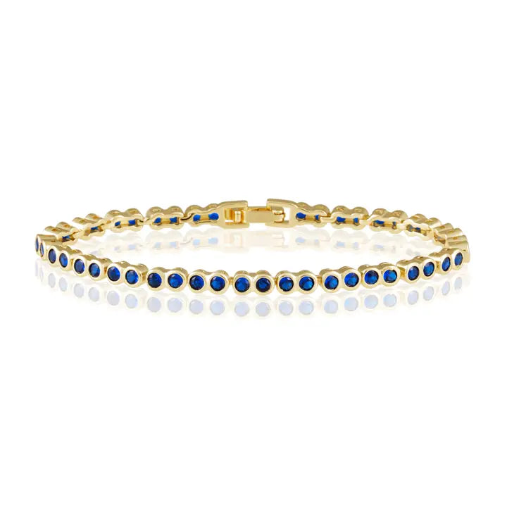 Brielle Bezel Tennis Bracelet