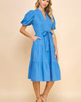 Sarah Puff Sleeve Dress