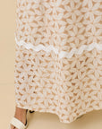 Sarah Eyelet Maxi Dress