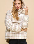 Savannah Gingham Puffer