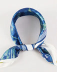 Bambi Botanical Square Satin Scarf