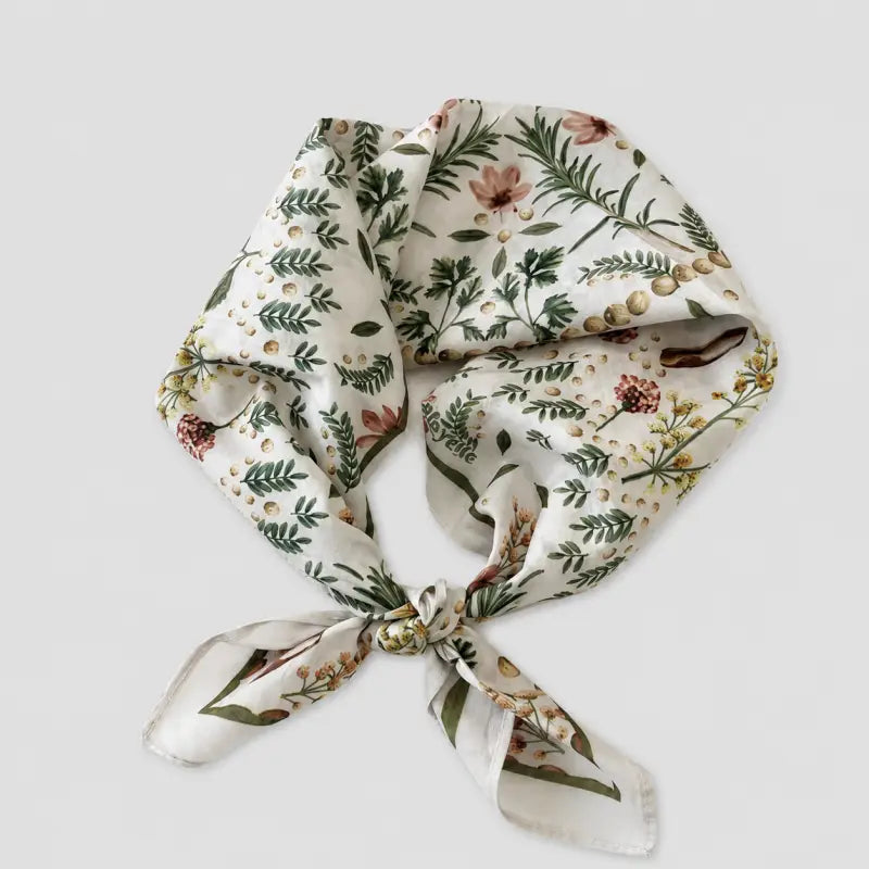 Sylvia Floral Cotton Scarf