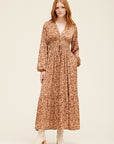 Tara Floral Print Maxi Dress