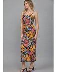 Freya Floral Sequin Midi Dress