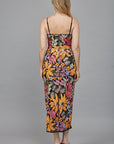 Freya Floral Sequin Midi Dress