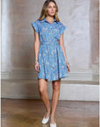 Baylor Button-Down Shirt Midi Dress