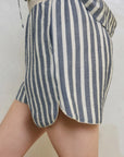 Sadie Stripe Knit Shorts