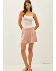 Lydia Linen Shorts