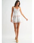 Fiona Floral Embroidered Sleepwear Set
