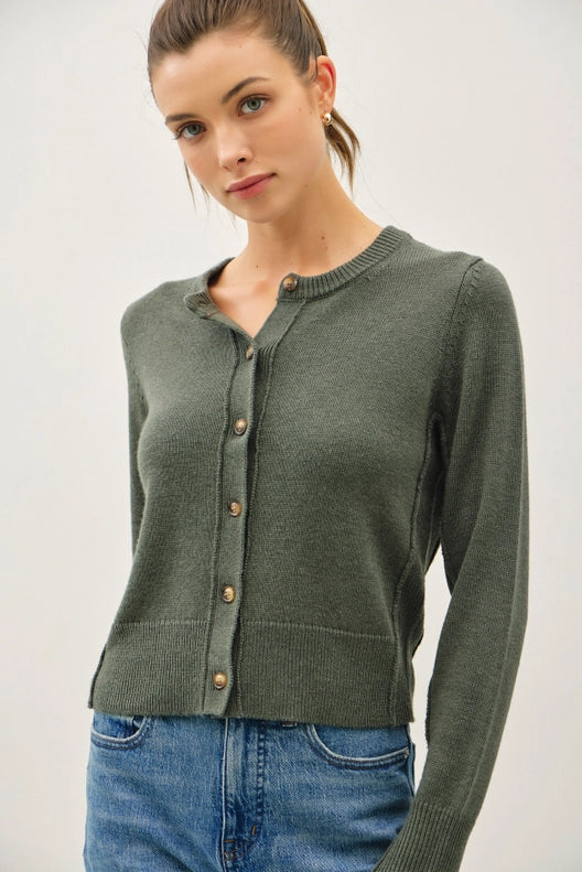 Como Button Up Cardigan