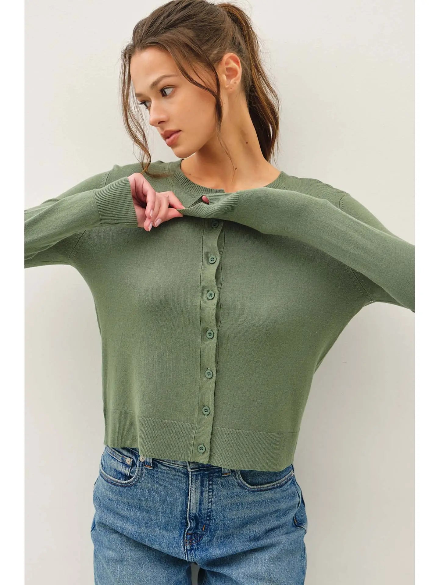 Coraline Button Up Cardigan