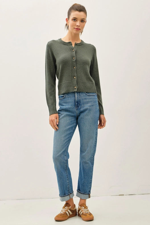 Como Button Up Cardigan