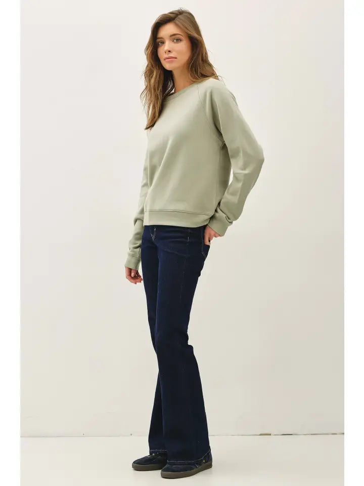 Hudson Cotton Modal Fleece Sweatshirt