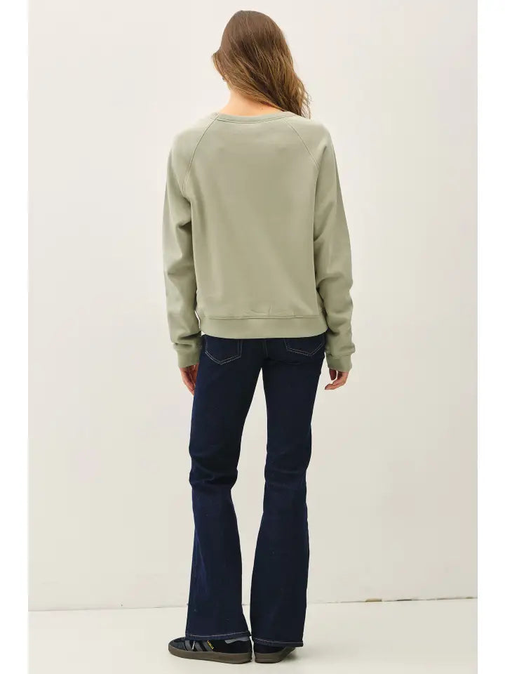 Hudson Cotton Modal Fleece Sweatshirt
