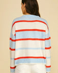Stevie Striped Crew Neck Sweater
