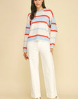 Stevie Striped Crew Neck Sweater