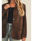Sami Suede Blazer Jacket