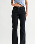 Perry Scissor Cut Flare Denim - High Rise