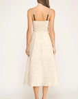 Layla Jacquard Midi Dress