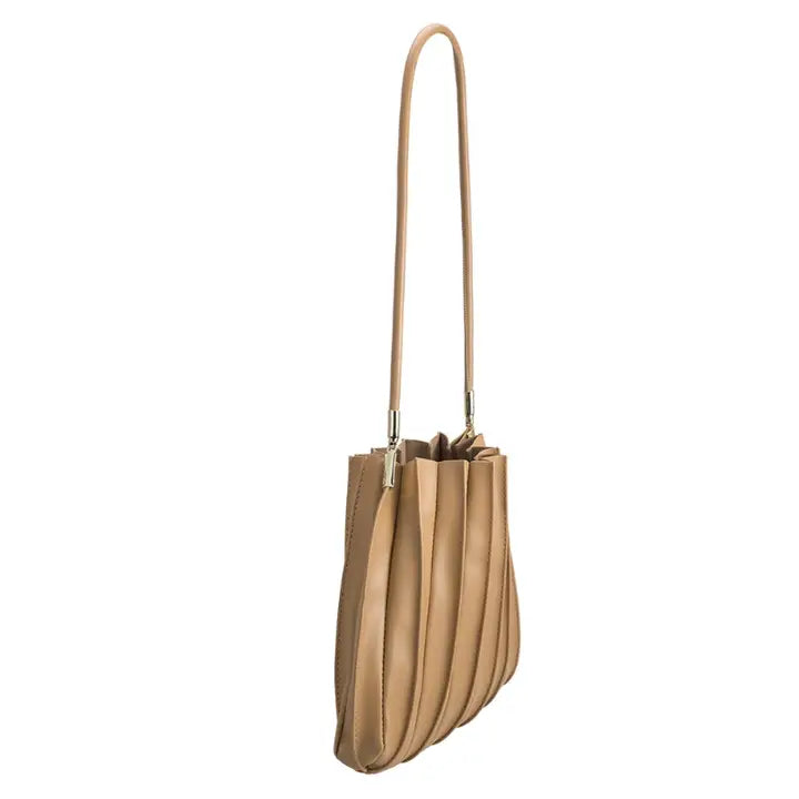 Carrie II Pleated Shoulder Bag