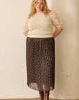 Taylor Pleated Skirt - Plus Size