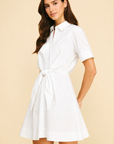 Tacoma Tie-Front Mini Dress