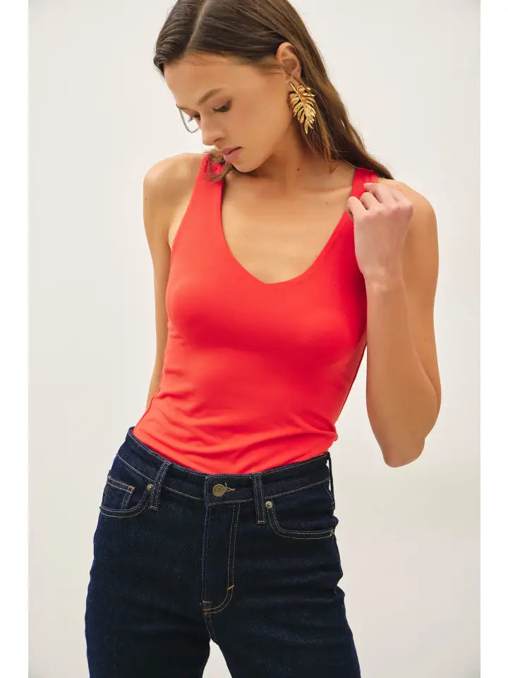Cora V-Neck Tank